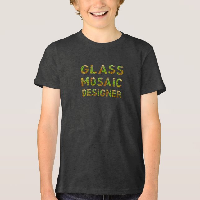 Glass Mosaic Designer Shirt T (Framsida)