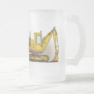 Glass mugg för grävareskyffel