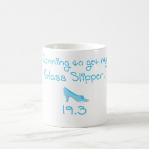 Glass mugg för häftklammermatareutmaningkaffe