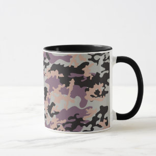 Glass mugg för tyskNATO Camo