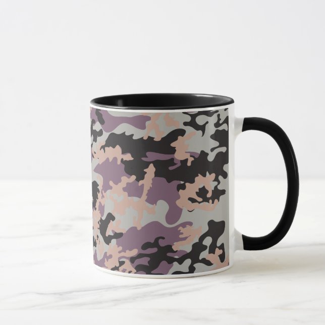 Glass mugg för tyskNATO Camo (Höger)