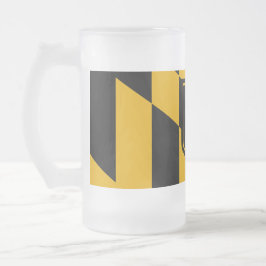 Glass Mugg med flagga av Baltimore, USA
