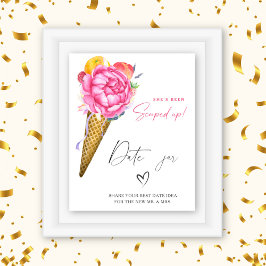 Glass - nattliga idéer. Möhippan Date burk Poster