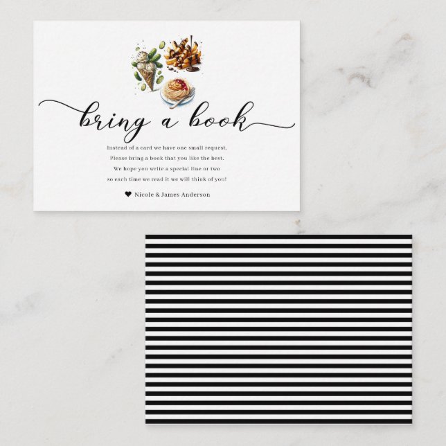 Glass och inlagda gurkor Konstiga begär ger upphov Tilläggskort (Fram/baksida)