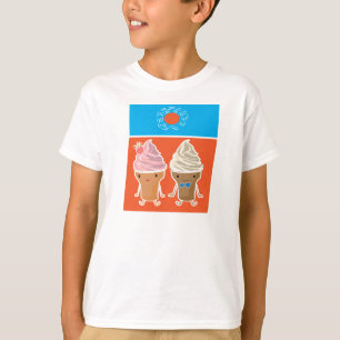 glass och sol-bad t-shirt