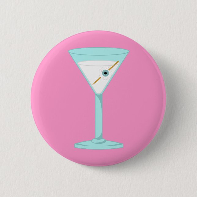 Glass ögamänniskaögonglob Martini Knapp (Framsida)