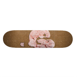 Glass Old School Skateboard Bräda 18 Cm