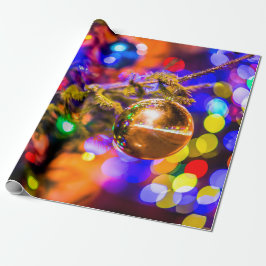 Glass Ornament Boll, Cheerful Ljus Presentpapper