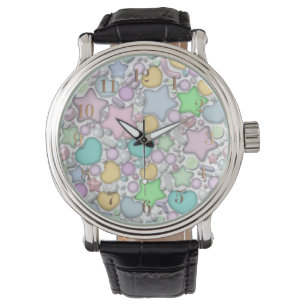 Glass pärlor, smycken armbandsur
