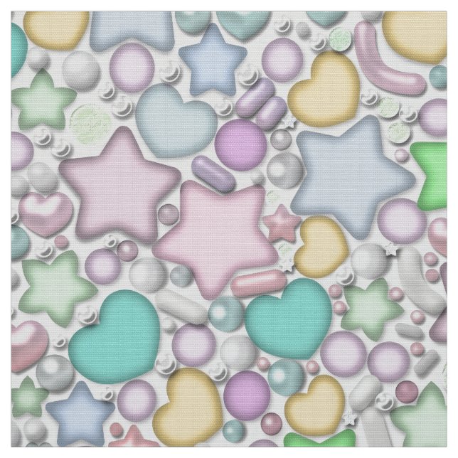 Glass pärlor, smycken tyg (Provkarta)