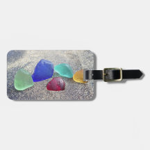 Glass regnbåge för hav på sanden