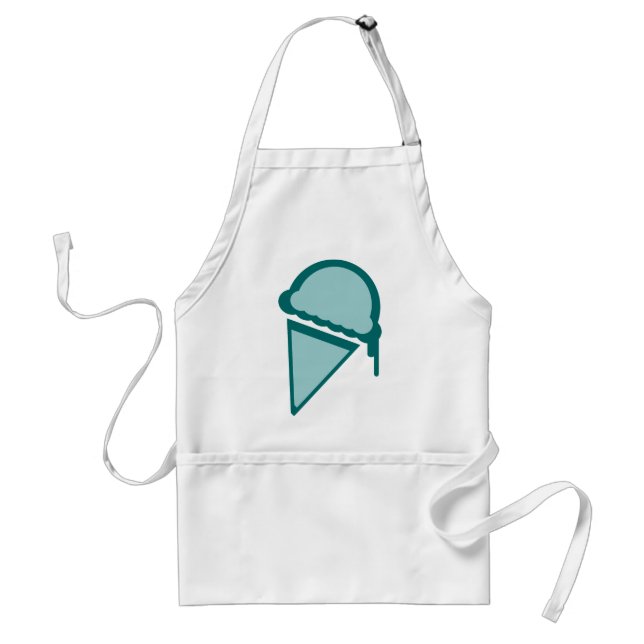 glass retro dripz förkläde (Framsidan)