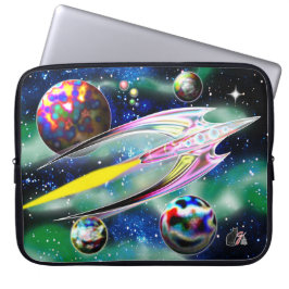 Glass Rocket Laptop Fodral