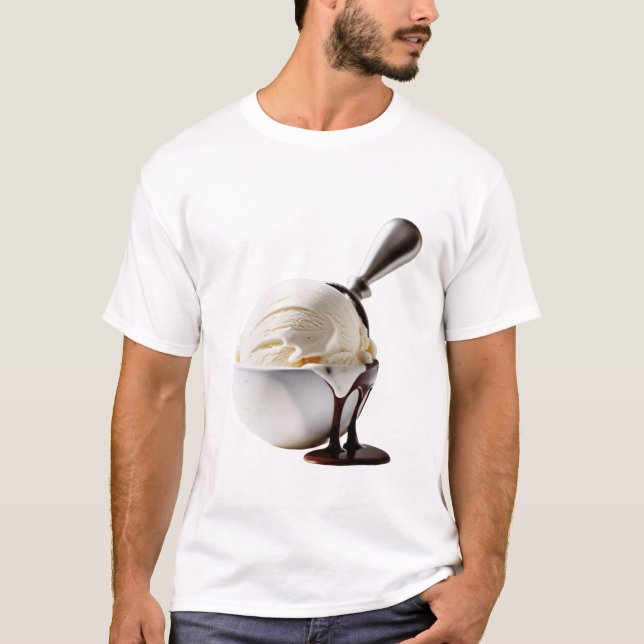 glass scoop T-shirt (Framsida)
