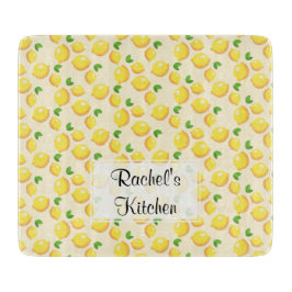 Glass skärbräda för citron - anpassade