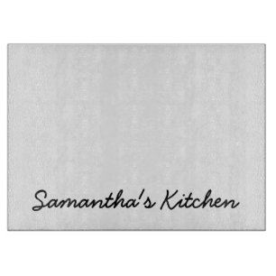 Glass skärbräda för personlig med beställnings-