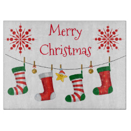 Glass skärbräda/prydnadar