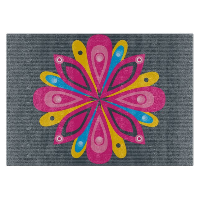 Glass skärbrädabristningsgrå färg (Framsidan)