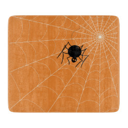 Glass skärbrädor - spindel i webben