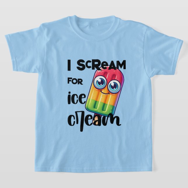 Glass skrimskrika ord art t shirt (Laydown)