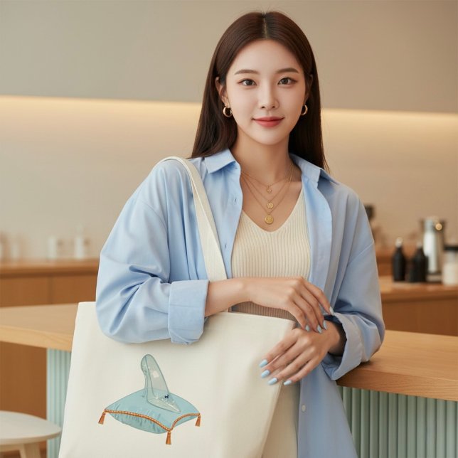 Glass Slipper Jumbo Tygkasse (Skapare uppladdad)