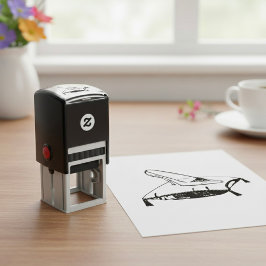 Glass Slipper Självfärgande Stämpel