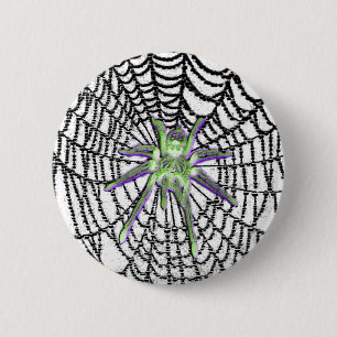 Glass Spider Gothic-knapp Knapp