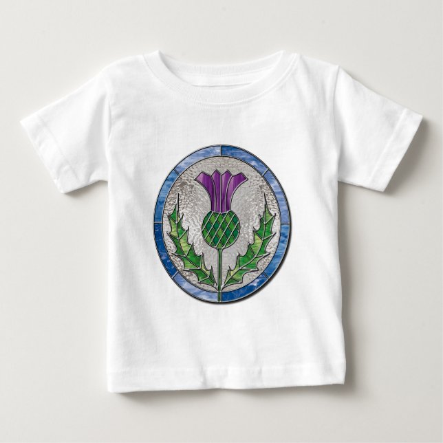 Glass Thistle Tee Shirt (Framsida)