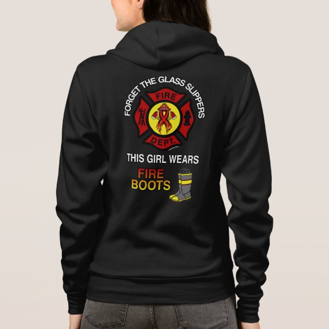 Glass Tofflor...Firefighter T Shirt (Baksida)