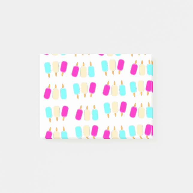 glass tre färg post-it block (Framsida)