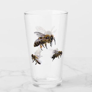 Glass Tumbler för honungsbin Glaskopp