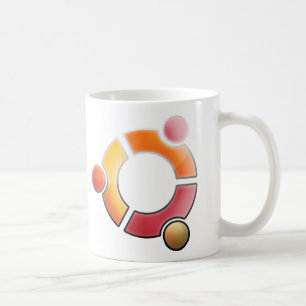 Glass Ubuntu mugg