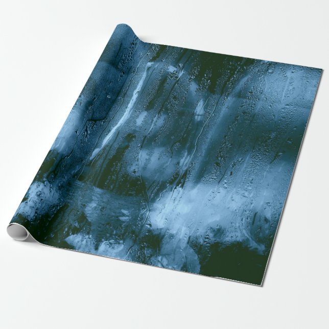 GLASS VATTEN MOIST PRESENTPAPPER (Utrullad)