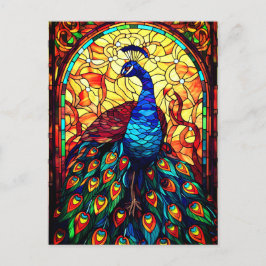 Glass Wildlife Art Vykort