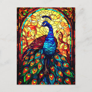 Glass Wildlife Art Vykort