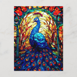 Glass Wildlife Art Vykort