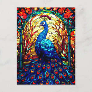 Glass Wildlife Art Vykort