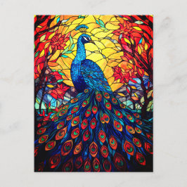 Glass Wildlife Art Vykort