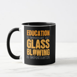 Glassblåsare Glassblower Mugg