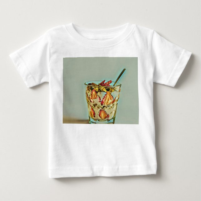 Glassbutiker för ris t shirt (Framsida)