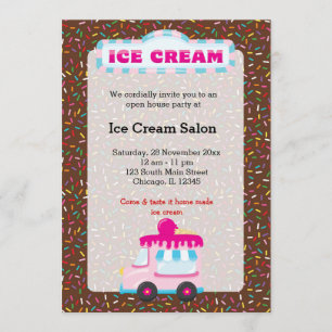 Glassbutiker Inbjudningar