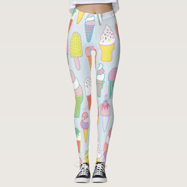 Glassdamasker Leggings (Framsida)