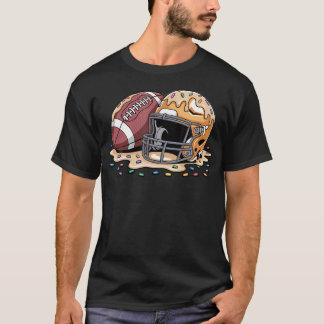 Glassdreg Football Pojkar Drippy Lineman ns T Shirt