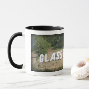 Glassellland Hollywood Sign in Glassell Park, CA Mugg