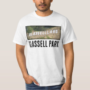 Glassellland Hollywood Sign in Glassell Park, CA T Shirt