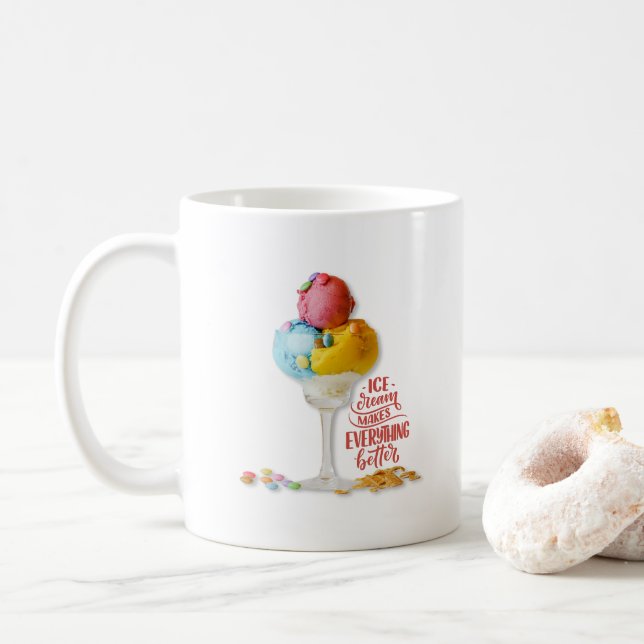 Glassen gör allt mer motiverat kaffemugg (Med munk)