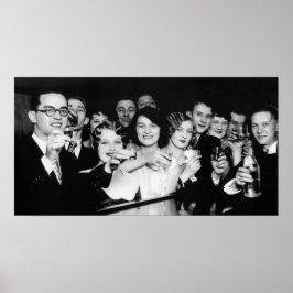 GLASSER HÖGA VID TAL C. 1929 POSTER