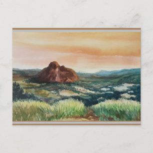 Glasshouse Mountains View Meddelande Vykort