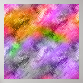 Glassig ametrin lila textur poster