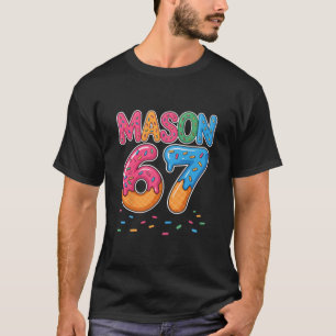 Glassigt Cream Drip Mason Six Seven 6 7 Gen Alpha T Shirt